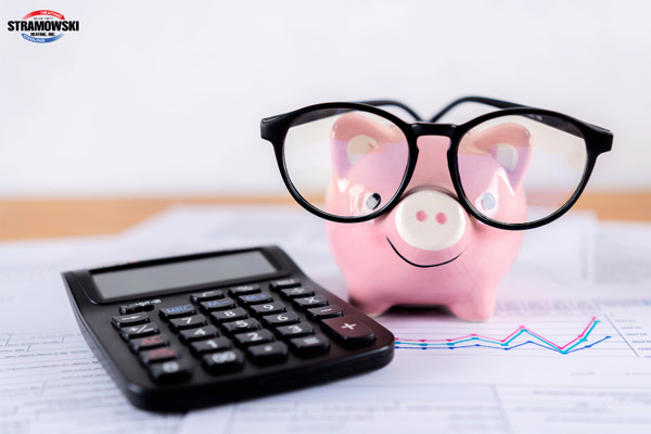 Budget Friendly Heat Pump Savings Pig and Calculator
