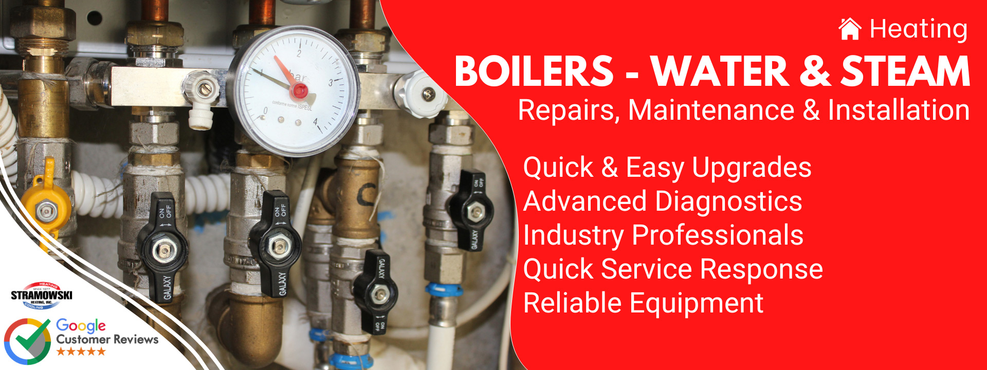 Boilers Heating System - Water / Steam