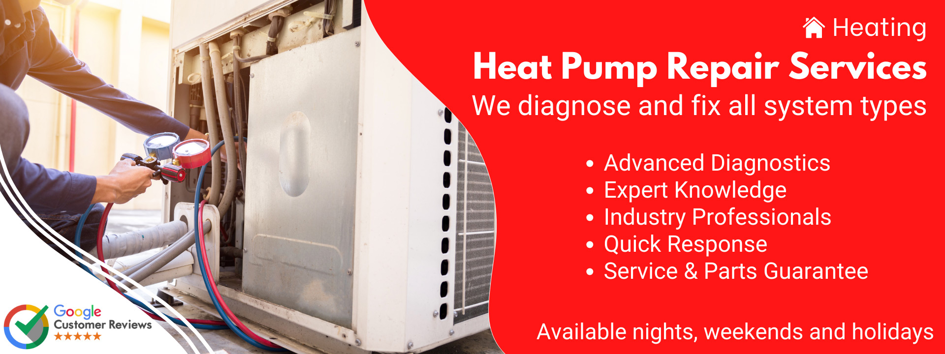 Heat Pumps Repairs & Service Company